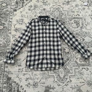 Kooples mens checkered shirt